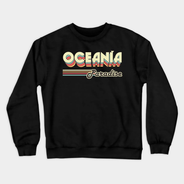 Oceania paradise Crewneck Sweatshirt by SerenityByAlex